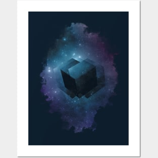 Space Cube Posters and Art